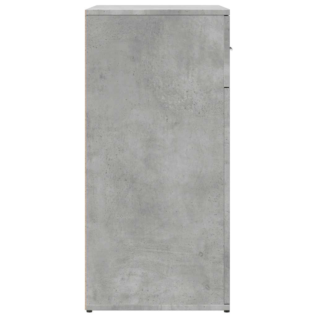 Βοηθητικά Ντουλάπια 2 Τεμ. Σκυροδέματος 79x38x80 εκ. Επεξ. Ξύλο