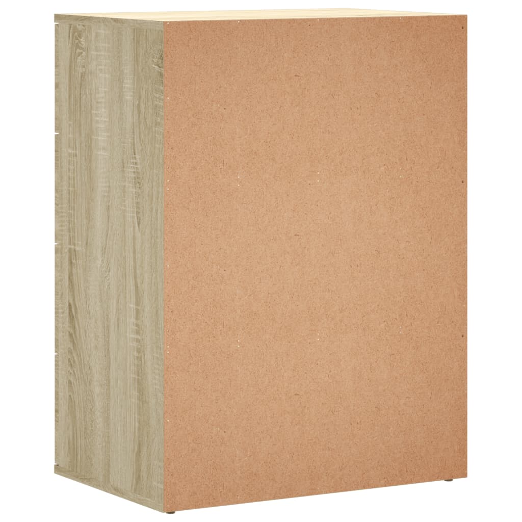 Βοηθητικά Ντουλάπια 2τεμ. Sonoma Δρυς 60x39x80εκ. Επεξεργ. Ξύλο