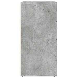 Βοηθητικά Ντουλάπια 2τεμ. Γκρι Σκυρ. 60x39x80εκ. Επεξεργ. Ξύλο
