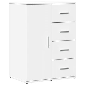 Βοηθητικό Ντουλάπι 2τεμ. Λευκός 59 x 39 x 80 εκ. Επεξεργ. Ξύλο