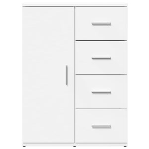 Βοηθητικό Ντουλάπι 2τεμ. Λευκός 59 x 39 x 80 εκ. Επεξεργ. Ξύλο
