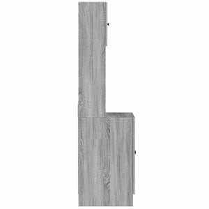 Ντουλάπι Κουζίνας Γκρι sonoma 60x50x180 εκ. Επεξεργ. Ξύλο - Pakobazaar