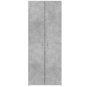 Αρχειοθήκη Γκρι Σκυρ. 60x32x153 εκ. Επεξεργασμένο Ξύλο