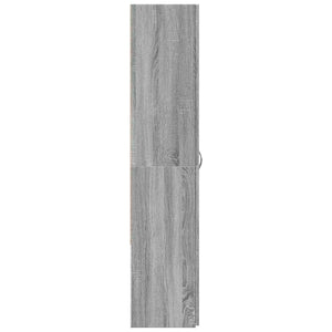 Ντουλάπι Αρχειοθέτησης Γκρι Sonoma 60 x 32 x 153 εκ. από Τεχνητό Ξύλο - Pakobazaar