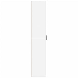 Ντουλάπα Λευκή 60 x 35 x 180 εκ. από Επεξ. Ξύλο - Pakobazaar