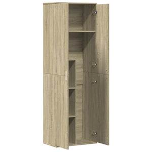 Ντουλάπα Sonoma δρυς 60 x 35 x 180 εκ. από Επεξ. Ξύλο