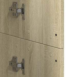 Ντουλάπα Sonoma δρυς 60 x 35 x 180 εκ. από Επεξ. Ξύλο