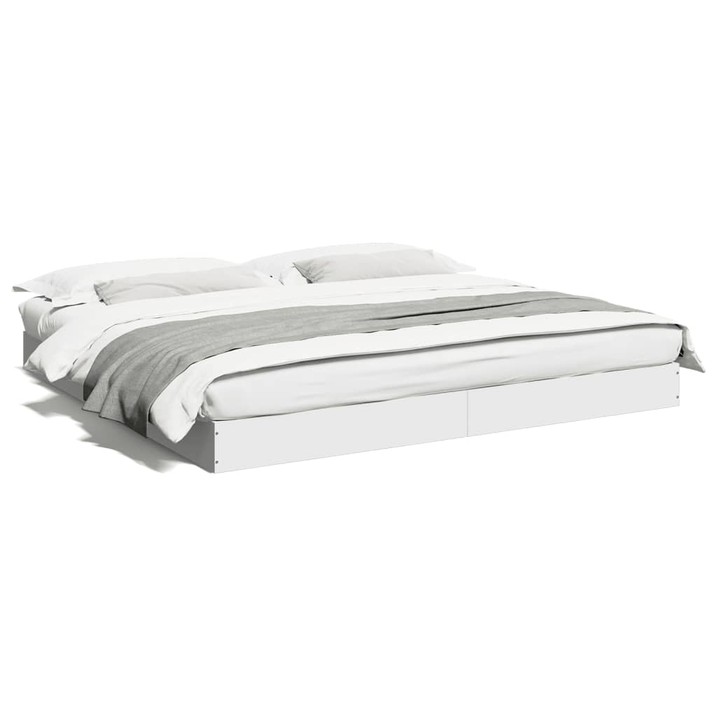 Πλαίσιο κρεβατιού χωρίς στρώμα 180x200 εκ. Επεξεργασμένο Ξύλο - Pakobazaar