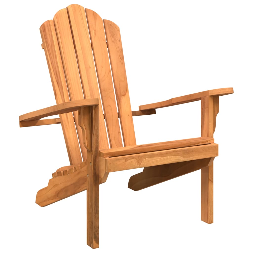 Καρέκλα Κήπου Adirondack 77x78x95 εκ. από Μασίφ Ξύλο Teak