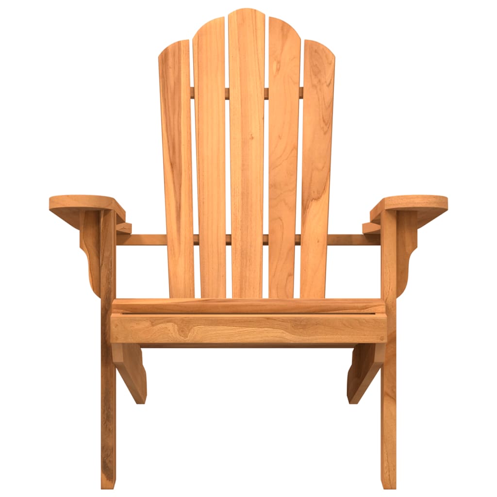 Καρέκλα Κήπου Adirondack 77x78x95 εκ. από Μασίφ Ξύλο Teak