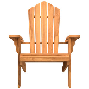 Καρέκλα Κήπου Adirondack 77x78x95 εκ. από Μασίφ Ξύλο Teak