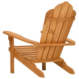Καρέκλα Κήπου Adirondack 77x78x95 εκ. από Μασίφ Ξύλο Teak