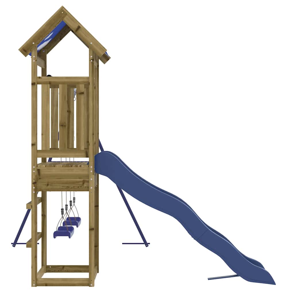 Παιδική Χαρά Εξωτερικού Χώρου από Εμποτισμένο Ξύλο Πεύκου