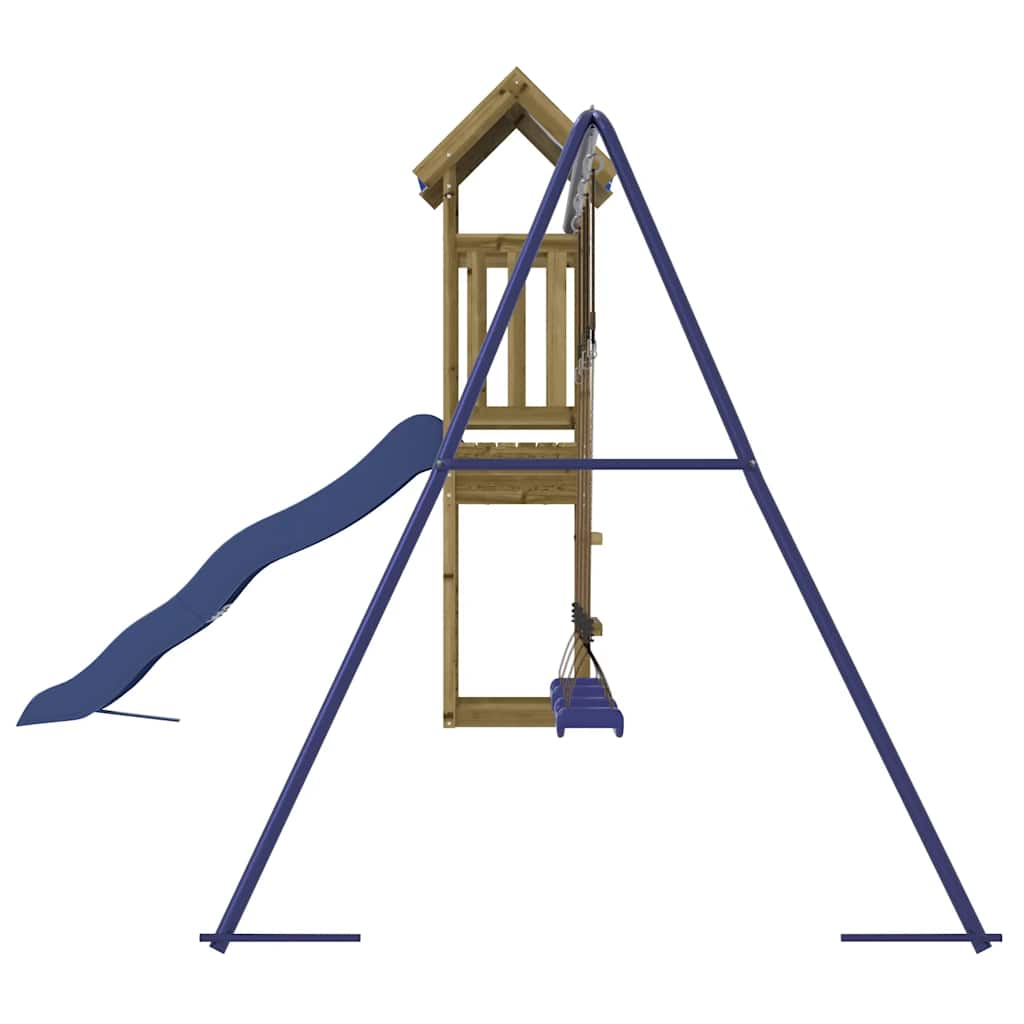 Παιδική Χαρά Εξωτερικού Χώρου από Εμποτισμένο Ξύλο Πεύκου