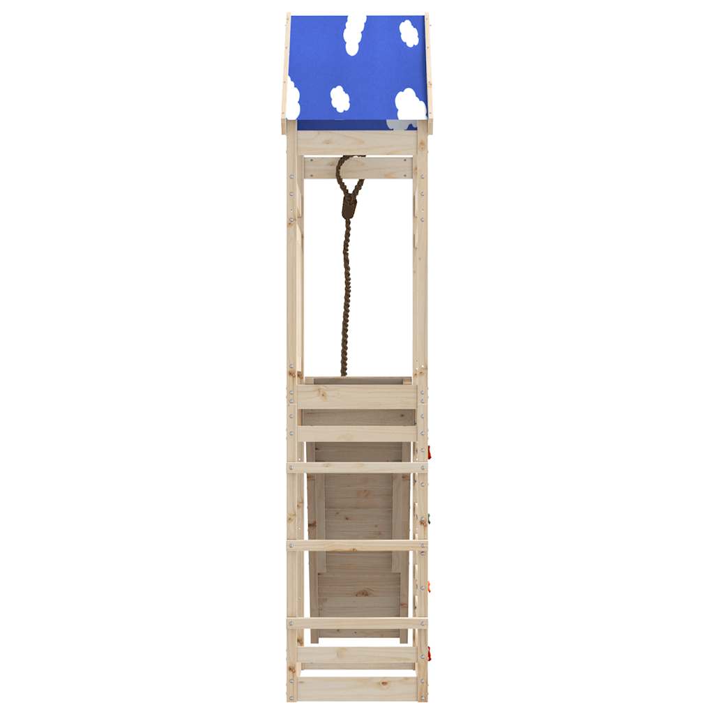 Παιδική Χαρά Εξωτερικού Χώρου από Μασίφ Ξύλο Πεύκου