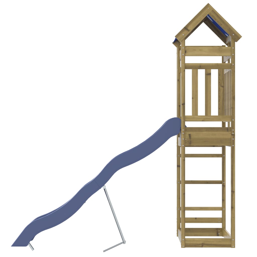 Παιδική Χαρά Εξωτερικού Χώρου από Εμποτισμένο Ξύλο Πεύκου