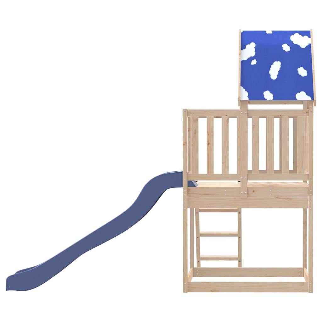 Παιδική Χαρά Εξωτερικού Χώρου από Μασίφ Ξύλο Πεύκου - Pakobazaar