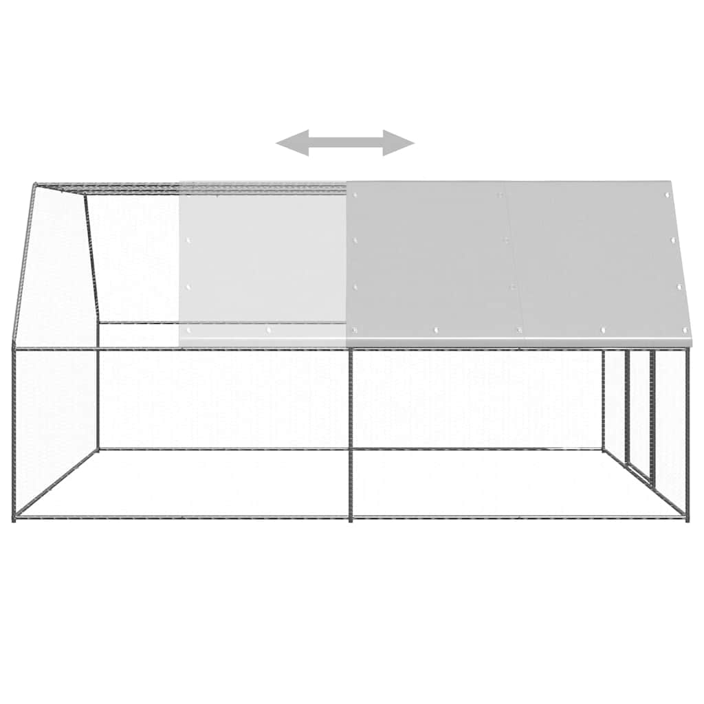 Κοτέτσι - Κλουβί 3x4x2 μ. από Γαλβανισμένο Χάλυβα
