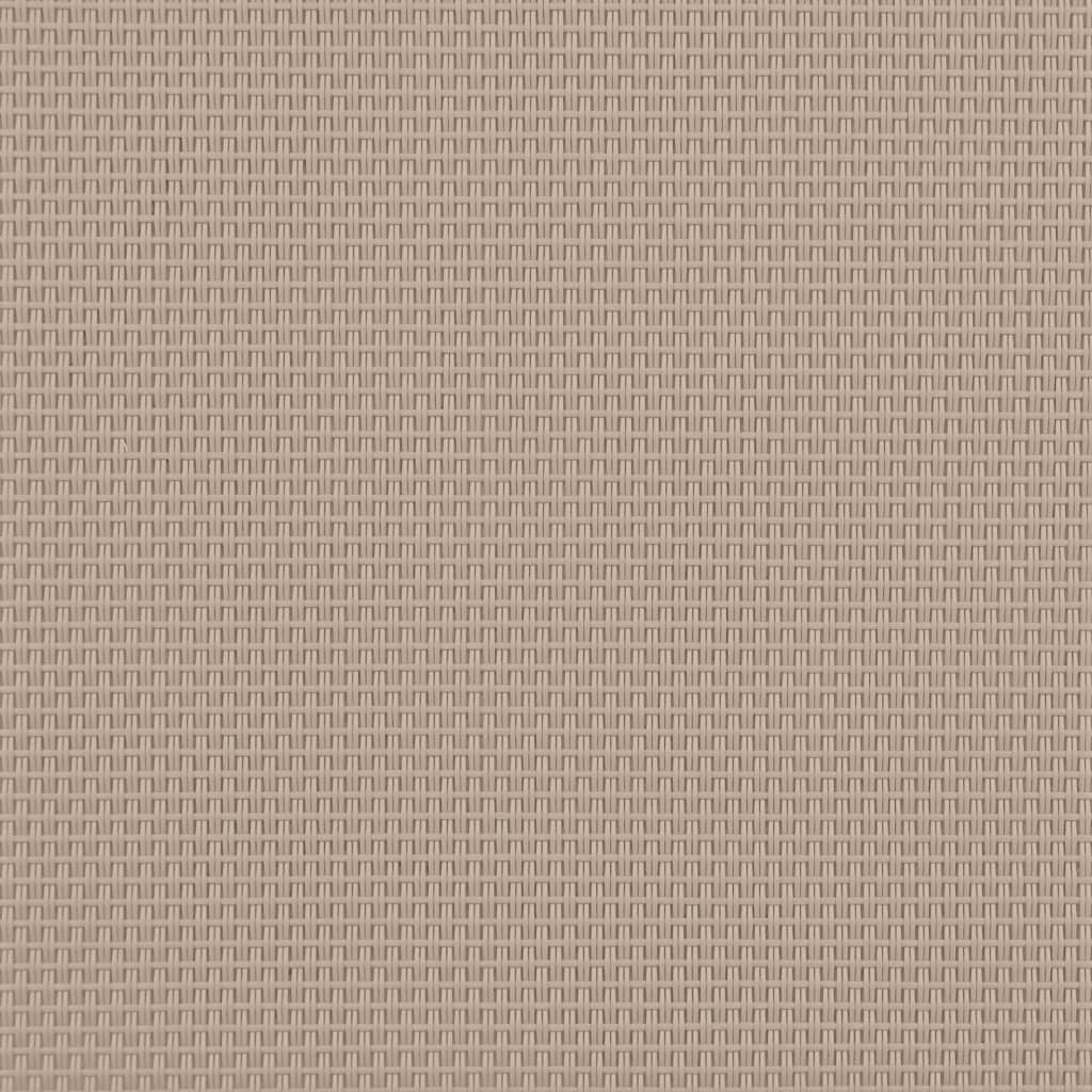 Ξαπλώστρες 2 Τεμ. Taupe από Μασίφ Ξύλο Ακακίας και Textilene