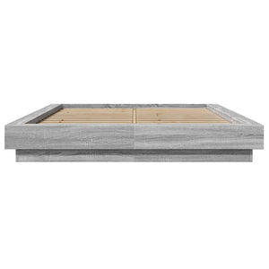 Πλαίσιο Κρεβατιού Γκρι Sonoma 120 x 190 εκ. Επεξεργασμένο Ξύλο