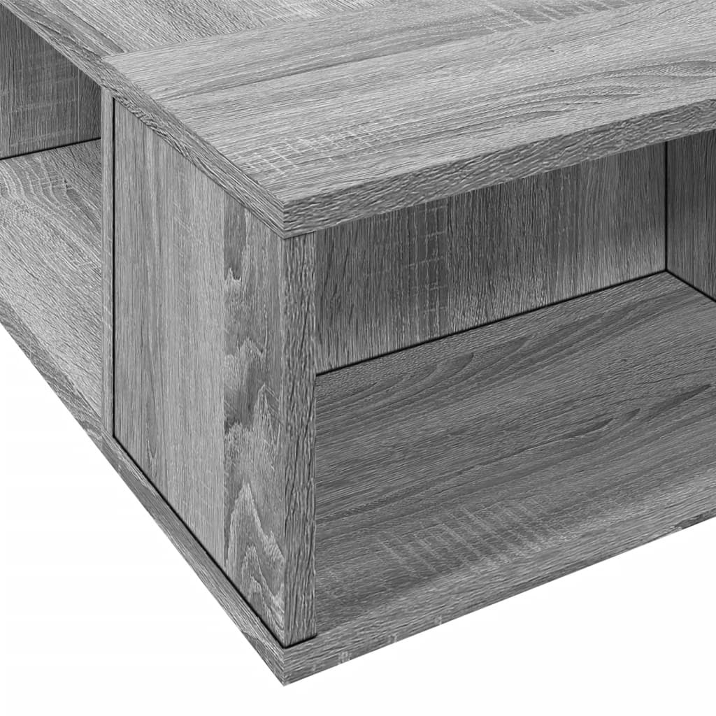 Πλαίσιο Κρεβατιού Γκρι Sonoma 120 x 190 εκ. Επεξεργασμένο Ξύλο
