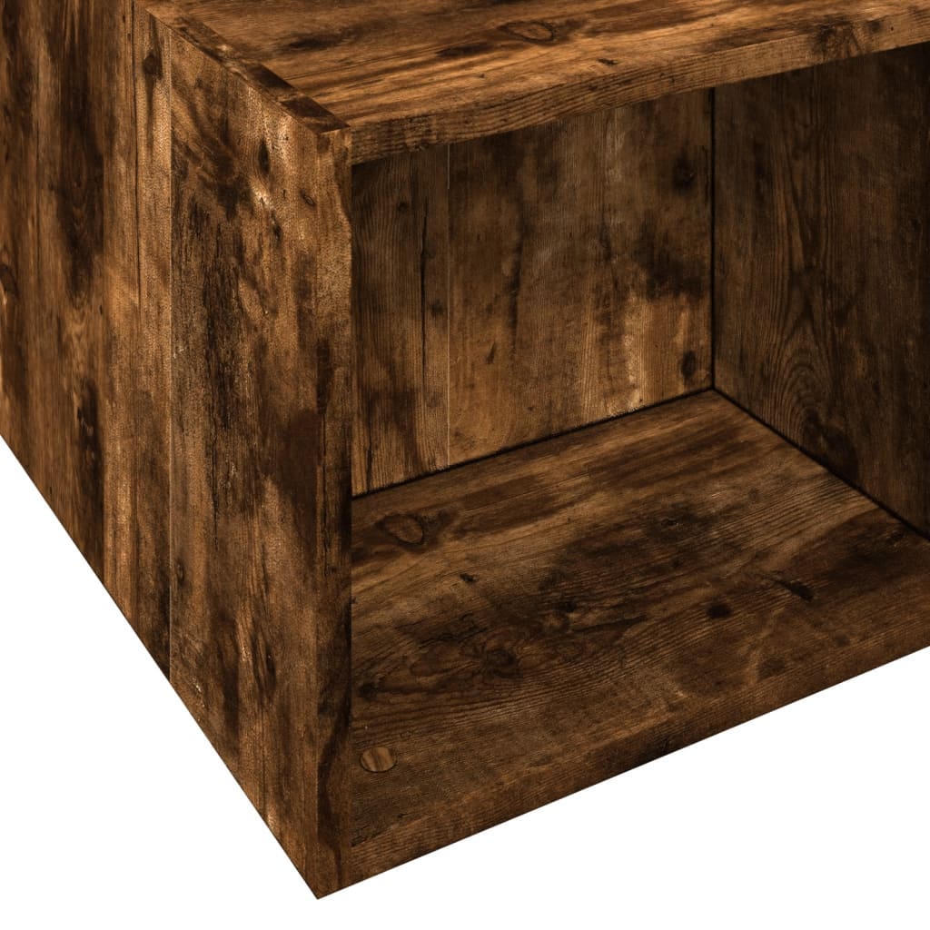 Πλαίσιο Κρεβατιού Καπνιστή Δρυς 180x200 εκ. Επεξεργασμένο Ξύλο - Pakobazaar