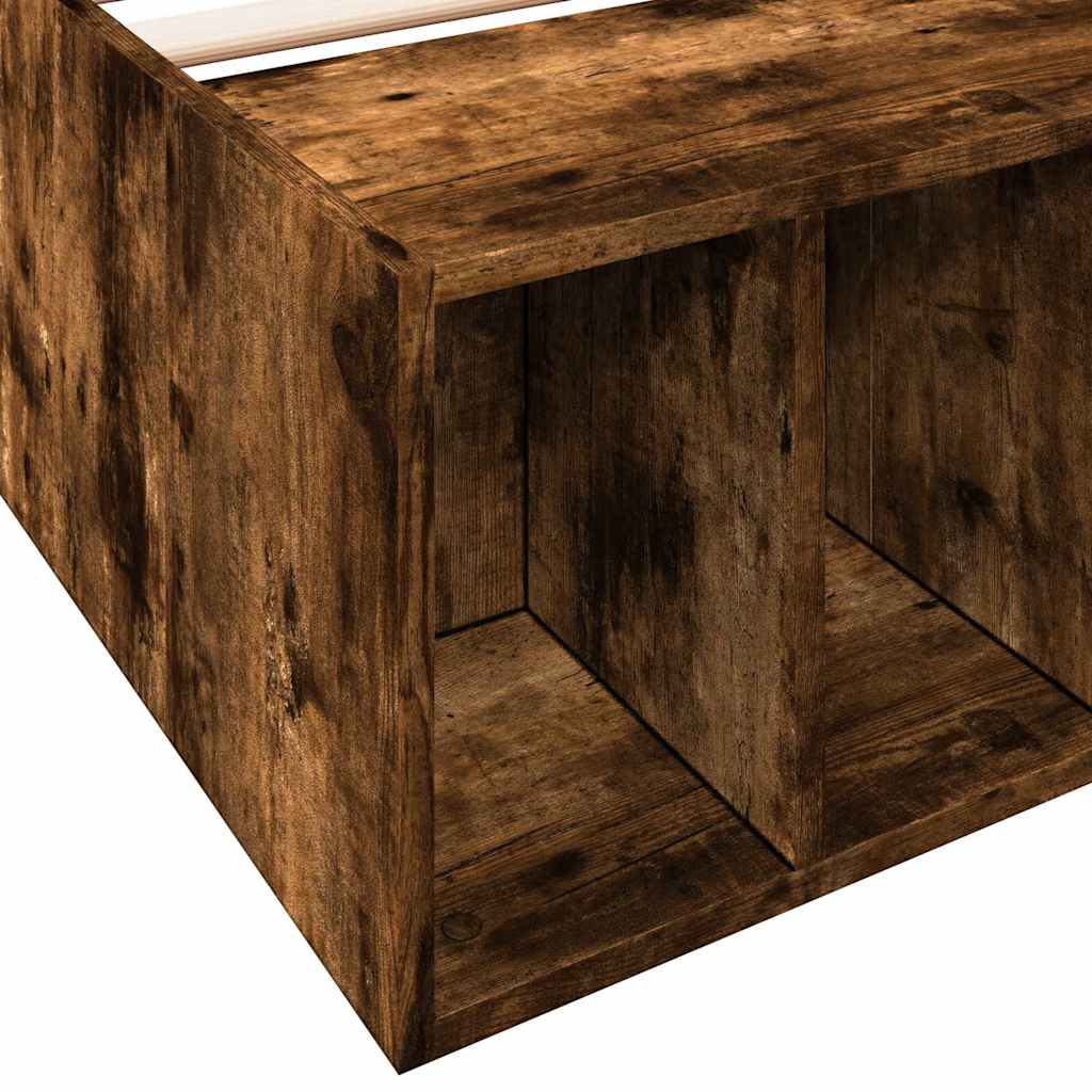 Πλαίσιο Κρεβατιού Καπνιστή Δρυς 90 x 190 εκ. Επεξεργασμένο Ξύλο