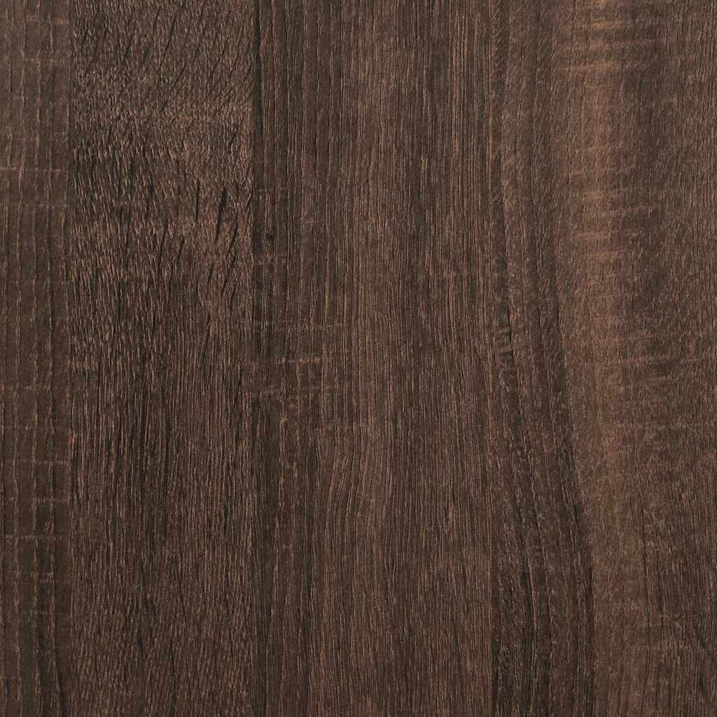 Πλαίσιο Κρεβατιού με συρτάρια Καφέ δρυς 180x200 εκ. Επεξ. Ξύλο - Pakobazaar
