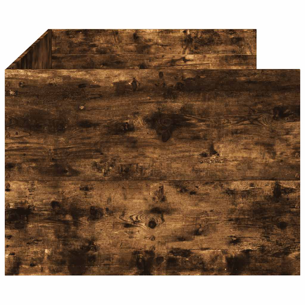 Καναπές Κρεβάτι με Συρτάρια Χωρίς Στρώμα Καπν. Δρυς 90x190 εκ.