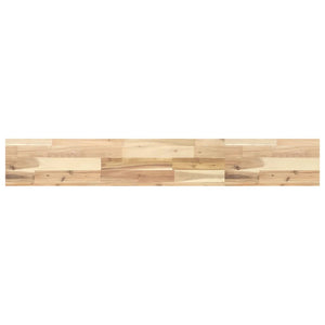Ράφια Πλωτά 2 τεμ. 140x20x4 εκ. από Μασίφ Ξύλο Ακακίας - Pakobazaar