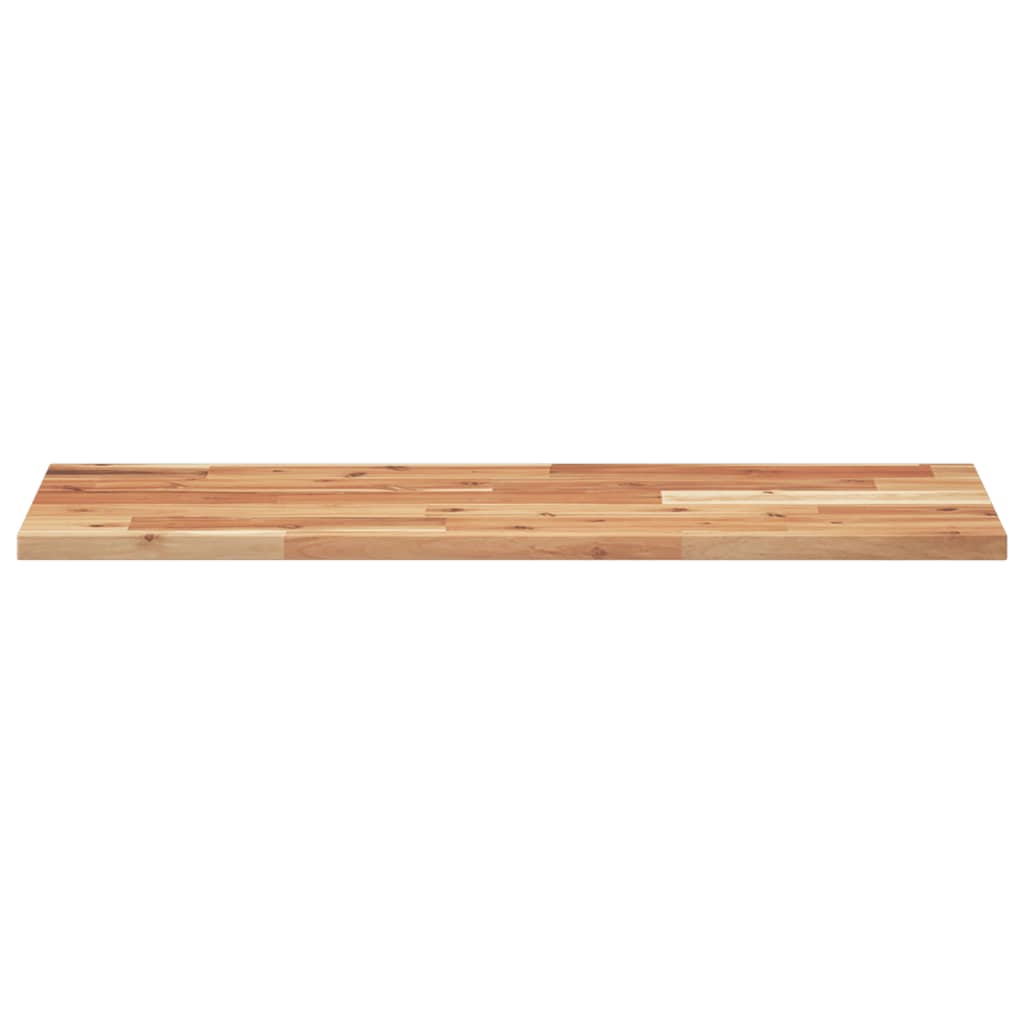 Ράφια Πλωτά 2 τεμ. 100x30x2 εκ. από Μασίφ Ξύλο Ακακίας με Φινίρισμα Λαδιού - Pakobazaar