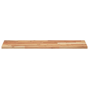 Ράφια Πλωτά 4 τεμ. 100x30x2 εκ. από Μασίφ Ξύλο Ακακίας με Φινίρισμα Λαδιού