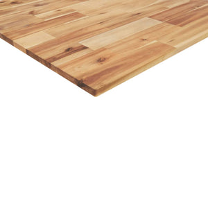 Ράφια Πλωτά 4 τεμ. 100x30x2 εκ. από Μασίφ Ξύλο Ακακίας με Φινίρισμα Λαδιού