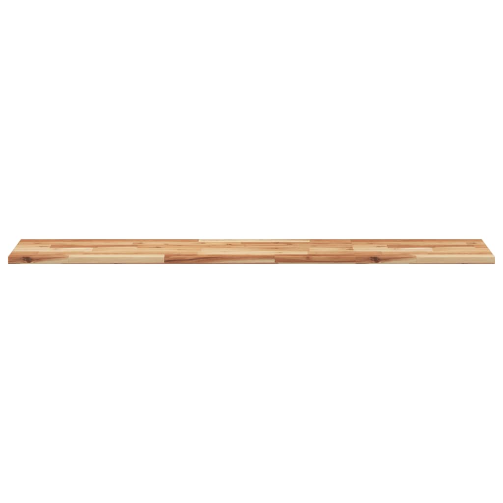Ράφια Πλωτά 2 τεμ. 120x30x2 εκ. από Μασίφ Ξύλο Ακακίας με Φινίρισμα Λαδιού - Pakobazaar