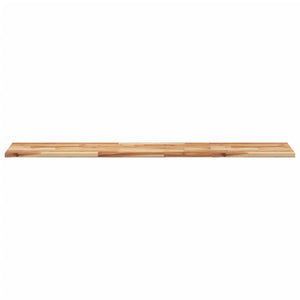 Ράφια Πλωτά 4 τεμ. 120x30x2 εκ. από Μασίφ Ξύλο Ακακίας με Φινίρισμα Λαδιού - Pakobazaar
