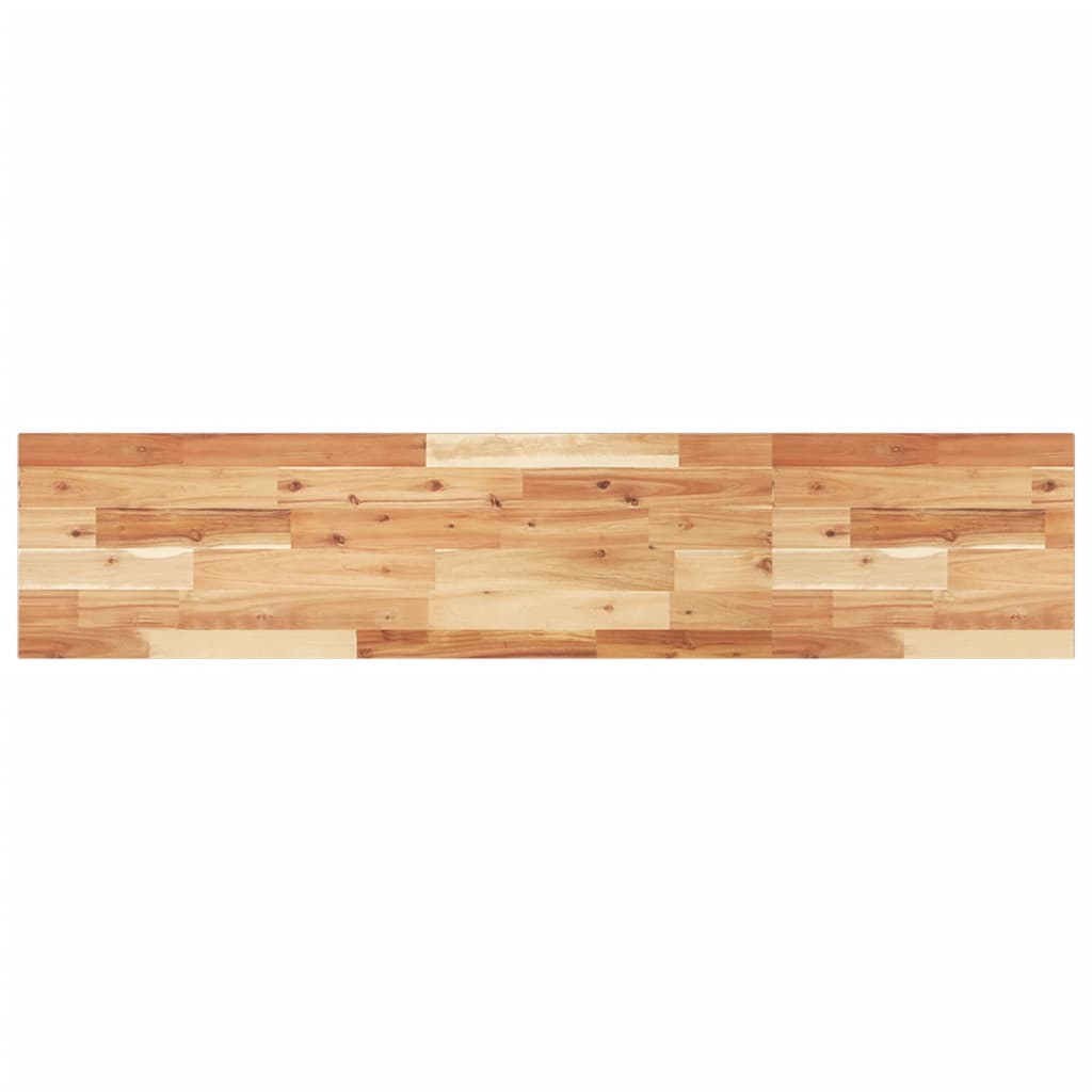 Ράφι Κρεμαστό 140x30x2 εκ. Φινίρισμα Λαδιού Μασίφ Ακακία - Pakobazaar