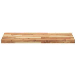 Ράφι Κρεμαστό 160x40x4 εκ. Φινίρισμα Λαδιού Μασίφ Ακακία