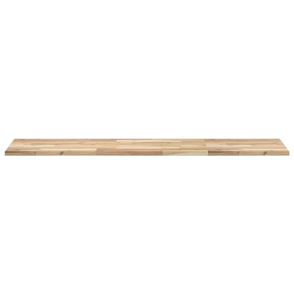 Επιφάνεια Νιπτήρα Μπάνιου Ακατέργαστη 120x40x2 εκ. Μασίφ Ακακία - Pakobazaar
