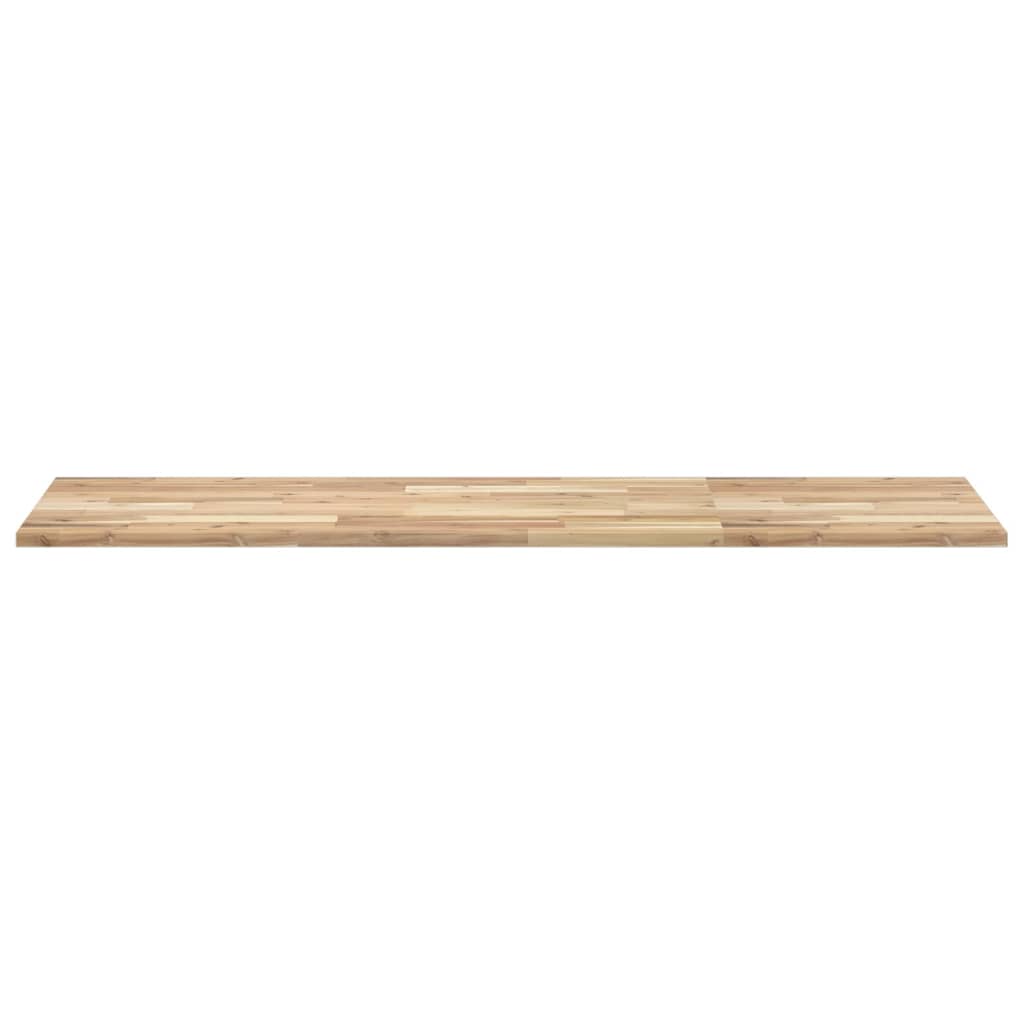 Επιφάνεια Νιπτήρα Μπάνιου Ακατέργαστη 120x50x2 εκ. Μασίφ Ακακία