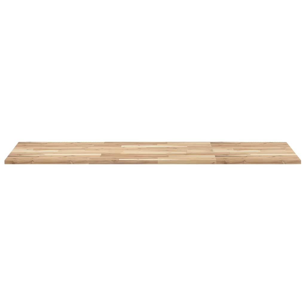 Επιφάνεια Νιπτήρα Μπάνιου Ακατέργαστη 140x60x2 εκ. Μασίφ Ακακία