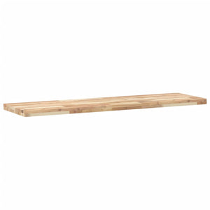 Επιφάνεια Νιπτήρα Μπάνιου Ακατέργαστη 140x40x4 εκ. Μασίφ Ακακία
