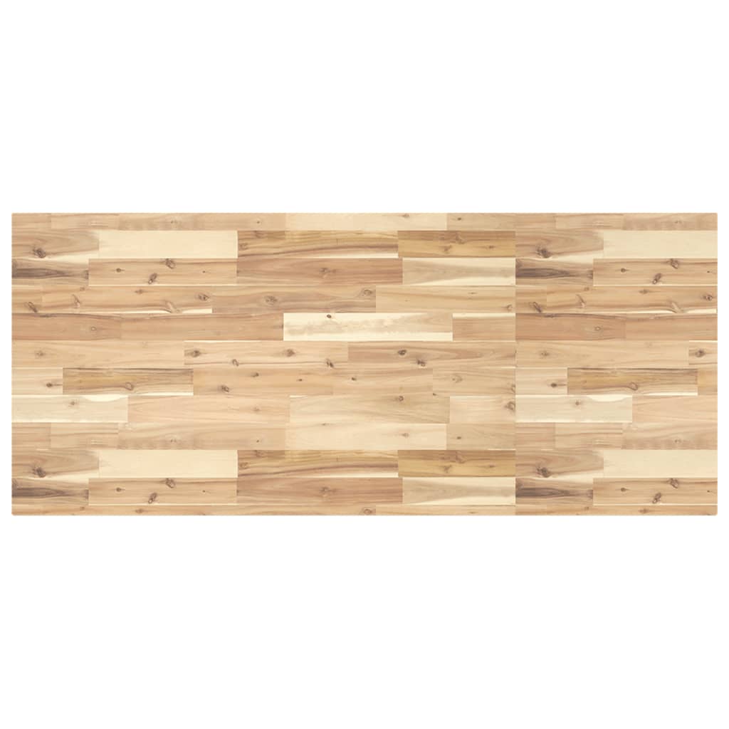 Επιφάνεια Νιπτήρα Μπάνιου Ακατέργαστη 140x60x4 εκ. Μασίφ Ακακία - Pakobazaar