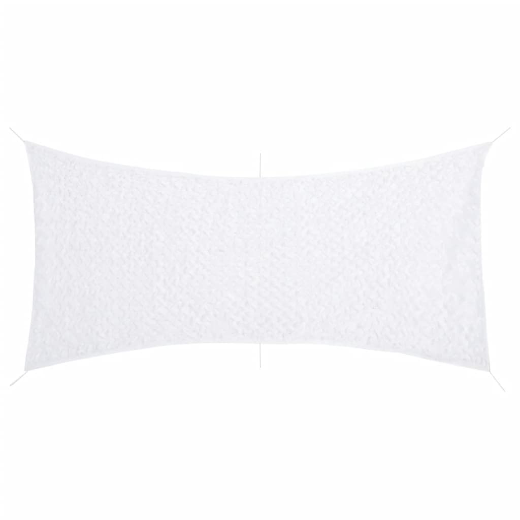 Δίχτυ Σκίασης Παραλλαγής Λευκό 410x285 εκ. με Σάκο Αποθήκευσης - Pakobazaar