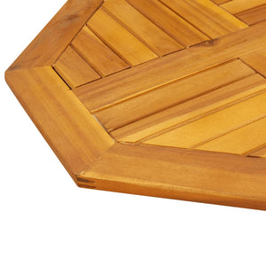 Επιφάνεια Τραπεζιού Οκτάγωνη 60x60x2 εκ. Μασίφ Ξύλο Ακακίας