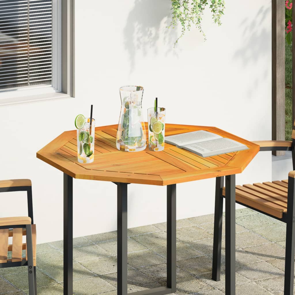 Επιφάνεια Τραπεζιού Οκτάγωνη 90x90x2,2 εκ. Μασίφ Ξύλο Ακακίας
