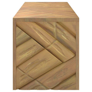 Τραπεζάκι Σαλονιού 110x35x38 εκ. από Μασίφ Ξύλο Teak
