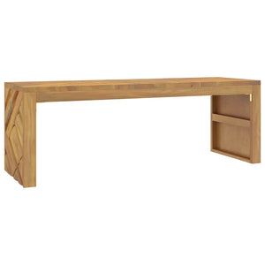Τραπεζάκι Σαλονιού 110x35x38 εκ. από Μασίφ Ξύλο Teak