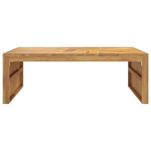 Τραπεζάκι Σαλονιού 110x60x38 εκ. από Μασίφ Ξύλο Teak