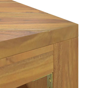 Τραπεζάκι Σαλονιού 110x60x38 εκ. από Μασίφ Ξύλο Teak