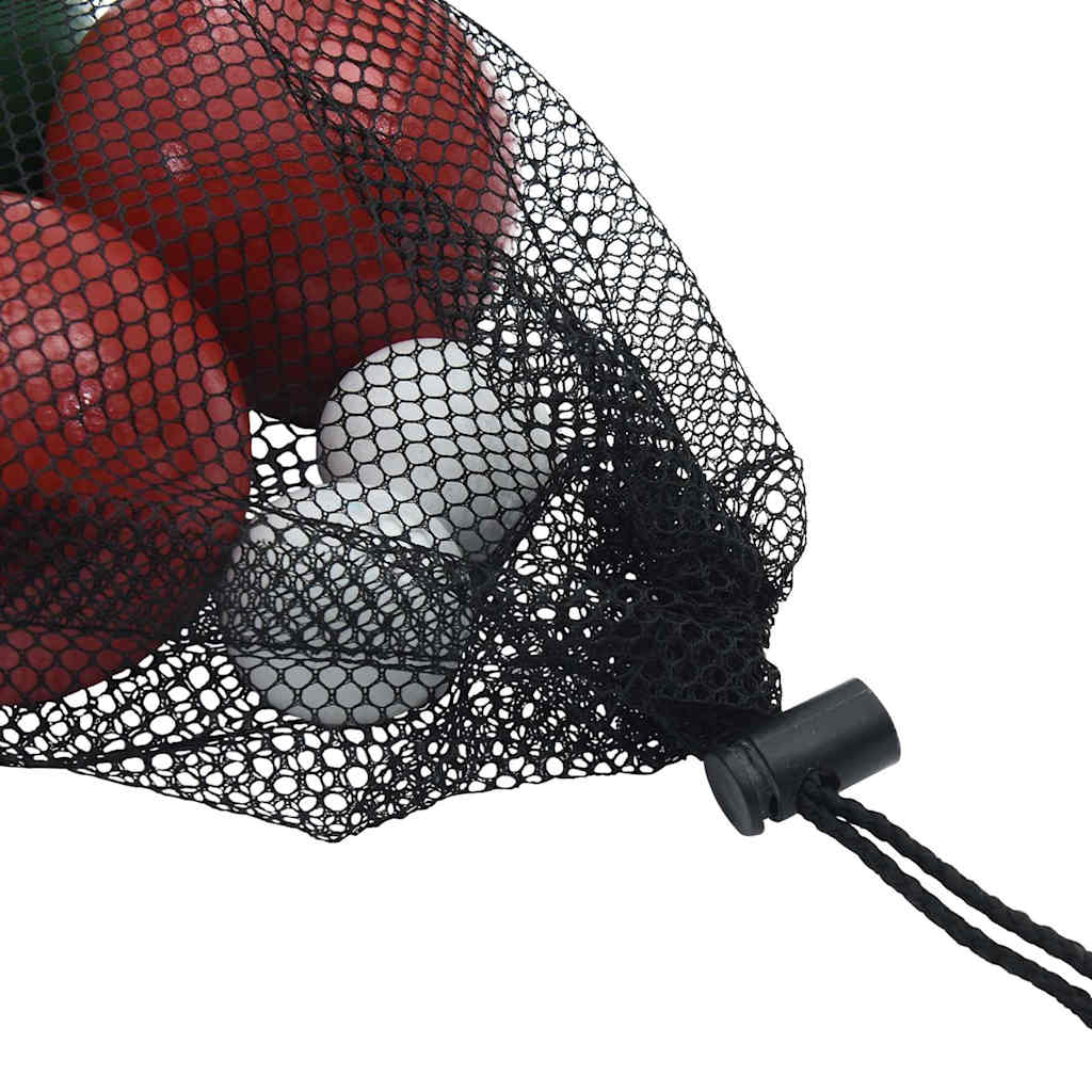 Σετ Μπάλες Bocce 8 Τεμ. με Θήκη Μεταφοράς Μασίφ Ξύλο Πεύκου